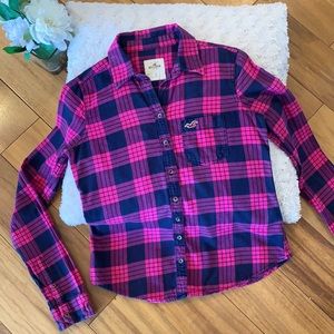 Hollister Flannel Size Small